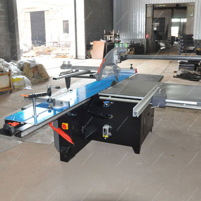 Home Holzbearbeitung Automatische Schiebetäfel mit 3200 mm Schiebetisch und Holzheber