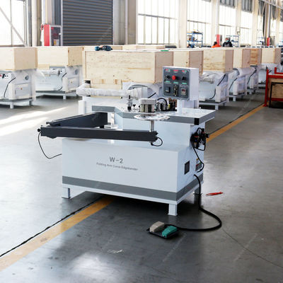 100,8 m/min Panel-Zuführgeschwindigkeit Mini-Faltarm-Kantenbandmaschine für MDF-PVC-Panel
