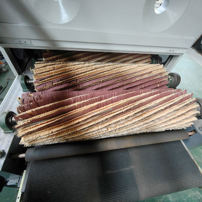 Vollautomatische Breitbandschranke Holztürplattenpoliermaschine zum Polieren