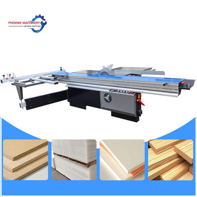 Elektrische Aufzugssäge für 3200 mm Max. Werkstücklänge und 120 mm Scoring Saw Blade