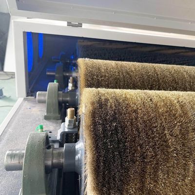 Vollautomatische Wire Brush Poliermaschine für Metall- und Sperrholz-Fertigungslinie
