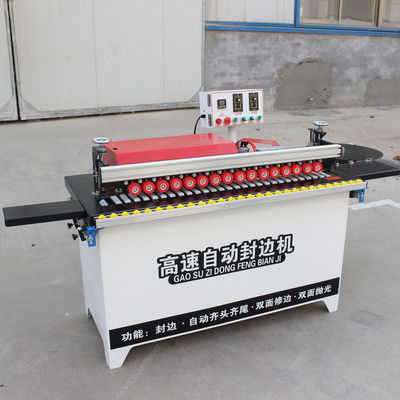 PD02 Vollautomatische Klebe-Kantenmaschine für Sperrholz aus PVC Gesamtleistung 4kw