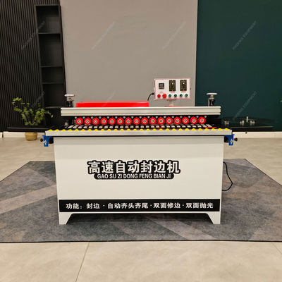 PD02 Vollautomatische Klebe-Kantenmaschine für Sperrholz aus PVC Gesamtleistung 4kw