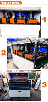 Holzbearbeitungsmaschinen Breitbandschleifmaschine mit 3-10 m/min Speise