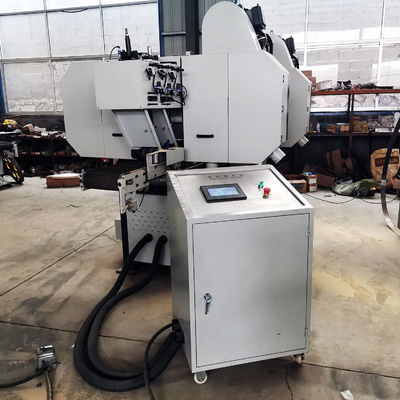 Horizontale Doppelkopfbandsäge-Holzschneidemaschine mit max. Arbeitsbreite mm 400 mm