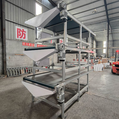 Leicht zu Holzbearbeitung Maschinen Bandförderer für Möbel Produktionslinie 400W Leistung