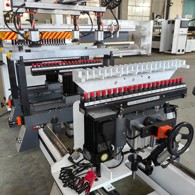 Horizontale Bohrmaschine MZB73214 Mehrspindel-Linienbohrmaschine mit 21 Bits * 4 Linien