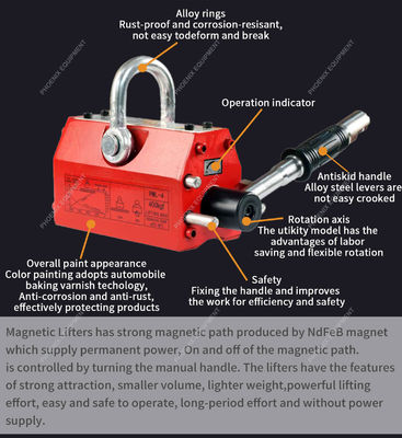 Dauerhaftes magnetisches Lifter für die Handhabung von Stahlschrott in Baustoffgeschäften