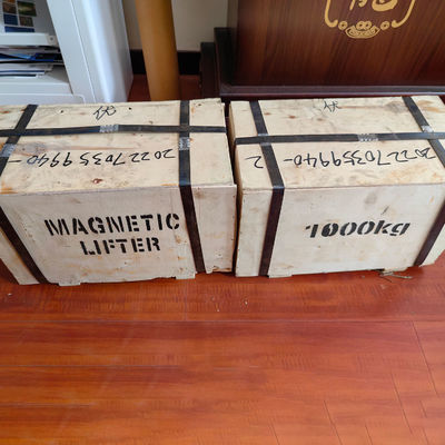 20 kg Max Spannung Industrieller Permanenter Boule Magnet Magnetischer Heber für Runde Stahlplatte