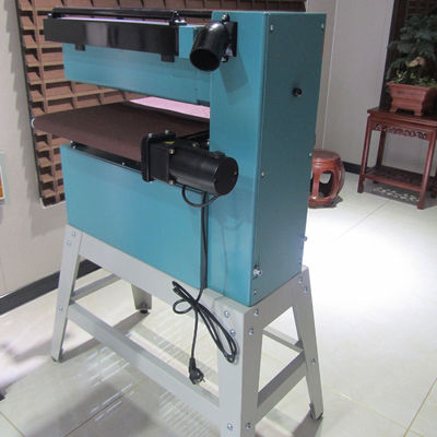 Industriehaus Holzbearbeitung Breitgürtel Trommel Sander Tischler Maschine mit Schrank 115 KG