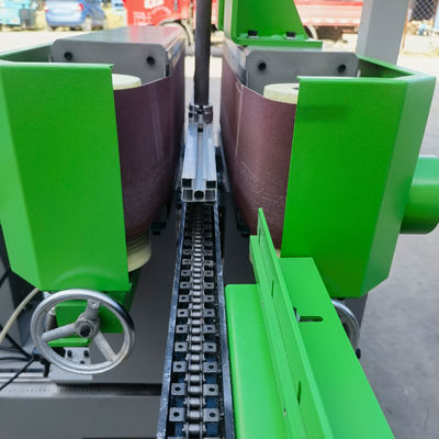 150 mm breite Holzplatte zweiseitige Plattenschleifmaschine für die Holzbearbeitung vollautomatisch