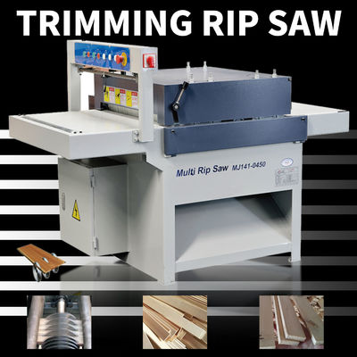 MJ141-0650 Horizontale Automatisierung Holz Schneiden Multi Rip Trimming Säge Maschine für Sägemühle