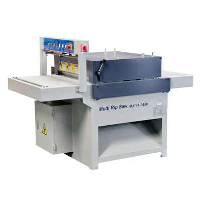 MJ141-0450 Brettsägewerk vollautomatische Platten-Multi-Blade-Säge mit CNC-Verstellgeschwindigkeit