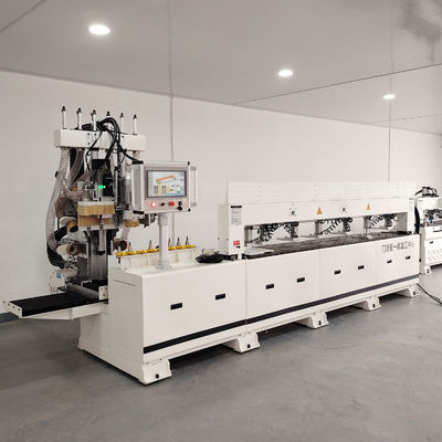Hochpräzisions-automatische Laser-CNC-Seitenloch-Holzbohrmaschine