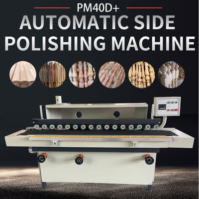 Holzplatten-Seitenschleifmaschine Bürstenschleifmaschine Schrank Tür Randschleifmaschine PM40D automatisch