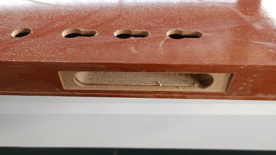 Weiterentwickelte CNC-Türschloss-Lochbohrmaschine mit 750 Watt Servomotor x3