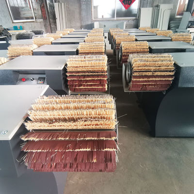 PM60A Holzbearbeitung Manuelle Trommel Bürste Sandmaschine für die Massivholzprimarpolierung