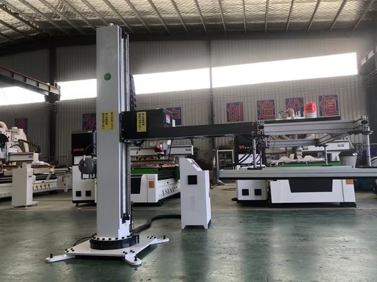 Hohe Kapazität 2000KG Doppelzeilenummer CNC Holztürverschluss-Loch-Mortierungsmaschine