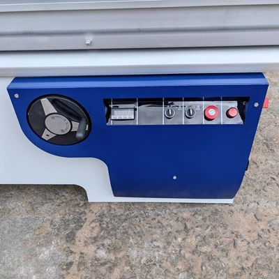 Max.Schnitthöhe bei 90° mm 100mm automatische Schiebetischspitze Säge blaue zerrissene Säge