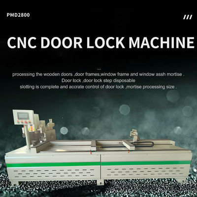 Voll automatische Holztürbohrmaschine CNC Schlüssellochmaschine für einfache Bedienung