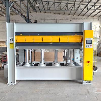 Einfache Bedienung 5 Schicht Sperrholz MDF Holz Hot Press Machine für die Tür Herstellung Holzbearbeitung