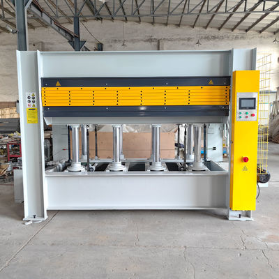 5 Arbeitsschichten 5 Schichten Veneer Holztür MDF Hydraulische Heißpressmaschine für die Türherstellung