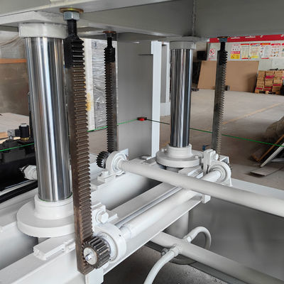 2-Schicht 120 Tonnen Holzbearbeitung Hydraulische Heißpresse mit elektrischer Heizung und thermischem Öl