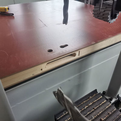 Holzbearbeitungsmaschinen CNC-Doppelseitige Türschloss-Scharniermaschine mit 26,44 kW Leistung