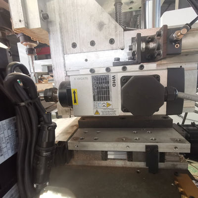 Hochleistungs-CNC-Türverschluss- und Scharnierbohrmaschine für die horizontale Türherstellung