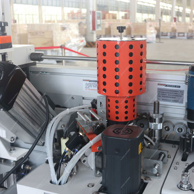 4500*1100*1640mm F350 Schräg gerade automatische Randbandmaschine 45 Grad Randbandmaschine 8mm