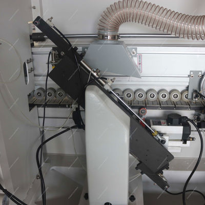 4500*1100*1640mm F350 Schräg gerade automatische Randbandmaschine 45 Grad Randbandmaschine 8mm
