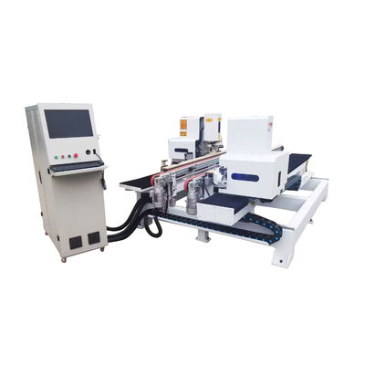 Vollautomatische CNC-Schleiffräsenmaschine für Scharnieröffnungsarbeitsstück Breite 600-1200 mm