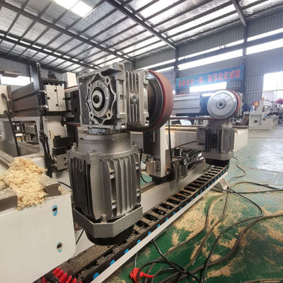Vollautomatische CNC-Schleiffräsenmaschine für Scharnieröffnungsarbeitsstück Breite 600-1200 mm