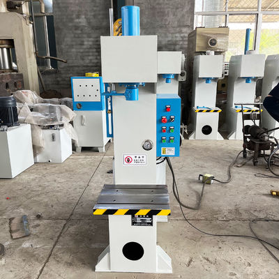4kW Kleine 10-Tonnen-Einarm-Hydraulikpressmaschine zum Geradigen und Streichen
