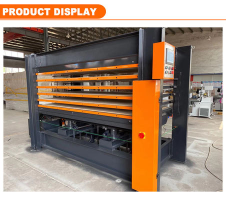 Holz geformte Tür Laminat Holz Heißpresse Maschine mit hoher Produktivität und gut