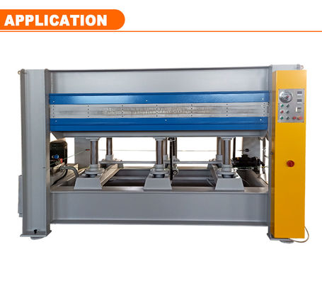 Holz geformte Tür Laminat Holz Heißpresse Maschine mit hoher Produktivität und gut
