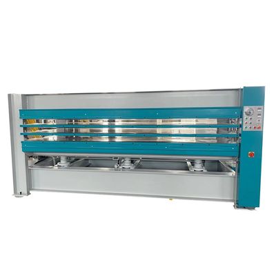 35kW Holzpalettenwärme isostatische Druckmaschine für Holztürhaut Produktionsprozess