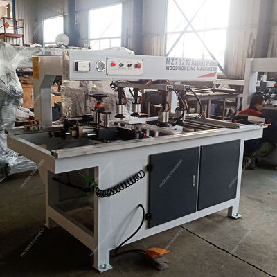 Bohrmaschine für Holzbearbeitung mit mehreren Löchern für Holzplatten mit 2 Köpfen in 380V/50HZ