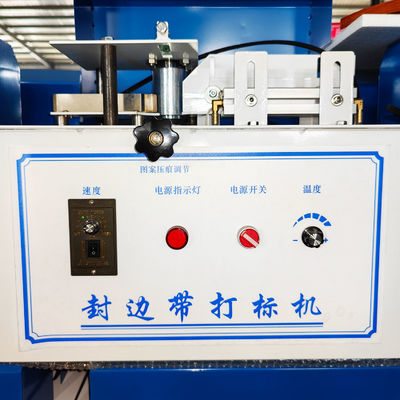 620*500*470mm Produktgröße PDB-1 LOGO Automatische Kantenbandmaschine zum Warmpressen
