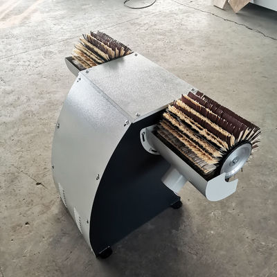 Holzschleifmaschine Doppelkopf Trommel Bürste Schleifmaschine zum Polieren von Massivholzmöbeln