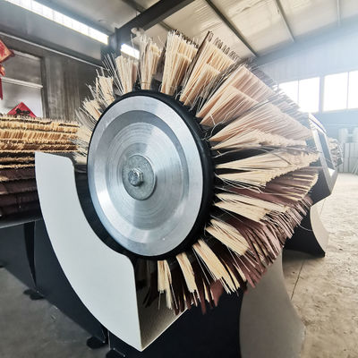 Holzschleifmaschine Doppelrollen Bürste Trommel Schleifmaschine für industrielle Anwendungen