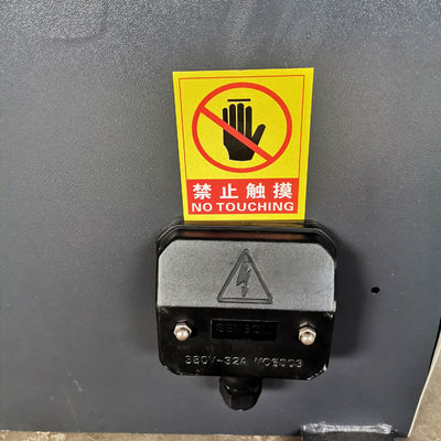 Unbegrenzte Arbeitsbreite Vertikale Doppelroll-Handpoliermaschine 380v/50Hz Spannung