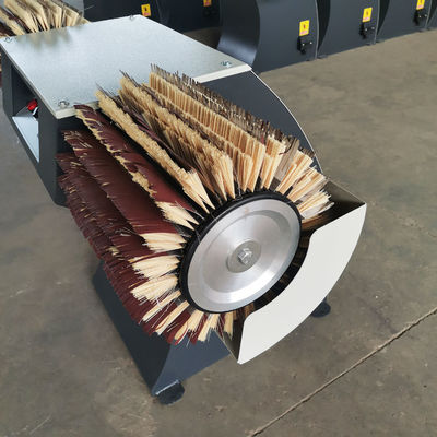 Unbegrenzte Arbeitsbreite Vertikale Doppelroll-Handpoliermaschine 380v/50Hz Spannung