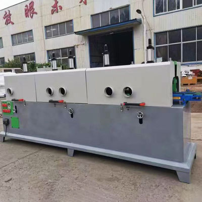 Vierseitige Schleifmaschine Automatisches 15 cm Kurzes Material Bewegliches Vierseitiges Schleifmaschinen