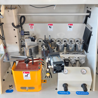 Randbandmaschine für Holzmöbel MDF Kleine automatische 0,4-3 mm Randstärke