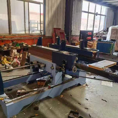Einstellbares Gewicht KG 320 KG Holzbearbeitungsmaschinen Doppelseitige lineare Schleifmaschine