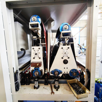 Automatische Maschine zur kalibrierten Breitbandschleifmaschine für die Schwerholzbearbeitung mit Leistung von 63 kW.37