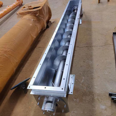 Maßgeschneiderter Stahlschraubförderer TDLXU330-5 mit 5900mm Länge und Schlüsselmaschinen