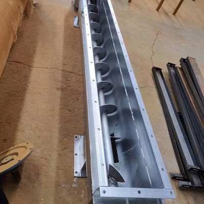 Maßgeschneiderter Stahlschraubförderer TDLXU330-5 mit 5900mm Länge und Schlüsselmaschinen