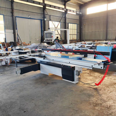 Industrielle CNC-Präzisionsholzschneidende Schiebetischsäge mit Horizontal-Stil